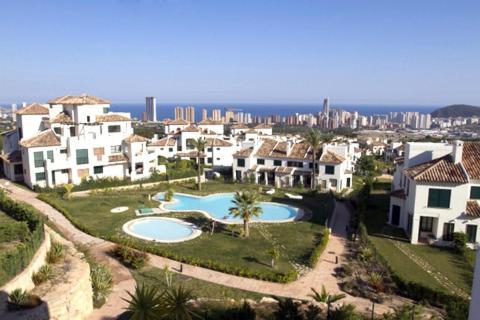 Appartement Sierra Cortina Apartamento Con Vistas Al Mar à Finestrat Extérieur photo